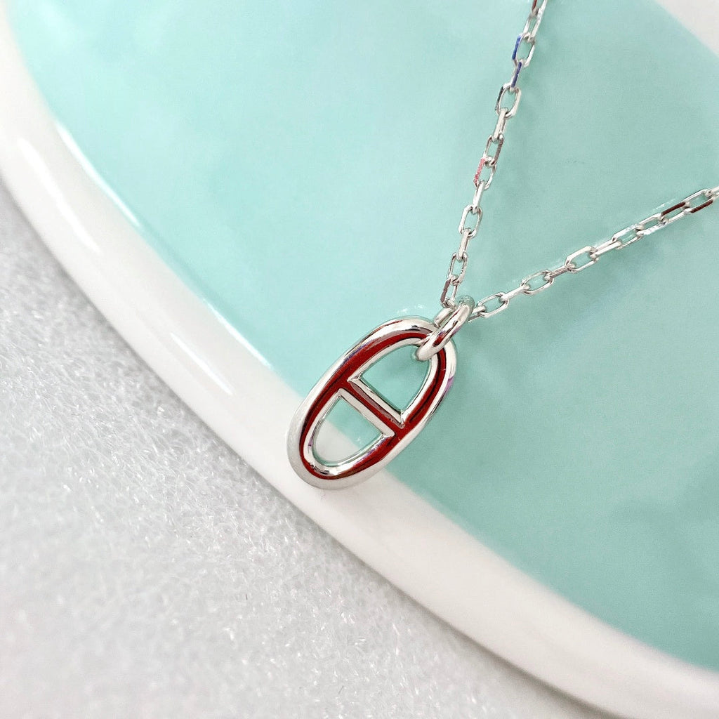 [Clover Jewelry]HM PIG NOSE NECKLACE