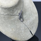 [Clover Jewelry]HM NECKLACE PLATINUM ROSE GOLD DIAMOND