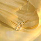 [Clover Jewelry]HM CHAINE D'ANCRE PENDANT NECKLACE STERLING SILVER