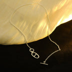 [Clover Jewelry]HM CHAINE D'ANCRE PENDANT NECKLACE STERLING SILVER