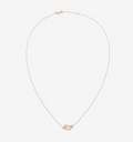 [Clover Jewelry]FORCE 10 DIAMOND PINK GOLD NECKLACE MINI MODEL