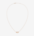 [Clover Jewelry]FORCE 10 DIAMOND PINK GOLD NECKLACE MINI MODEL