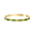 [Clover Jewelry]2026 PAVE GEMSTONE LOVE BRACELET 6.1MM 10 DIAMONDS