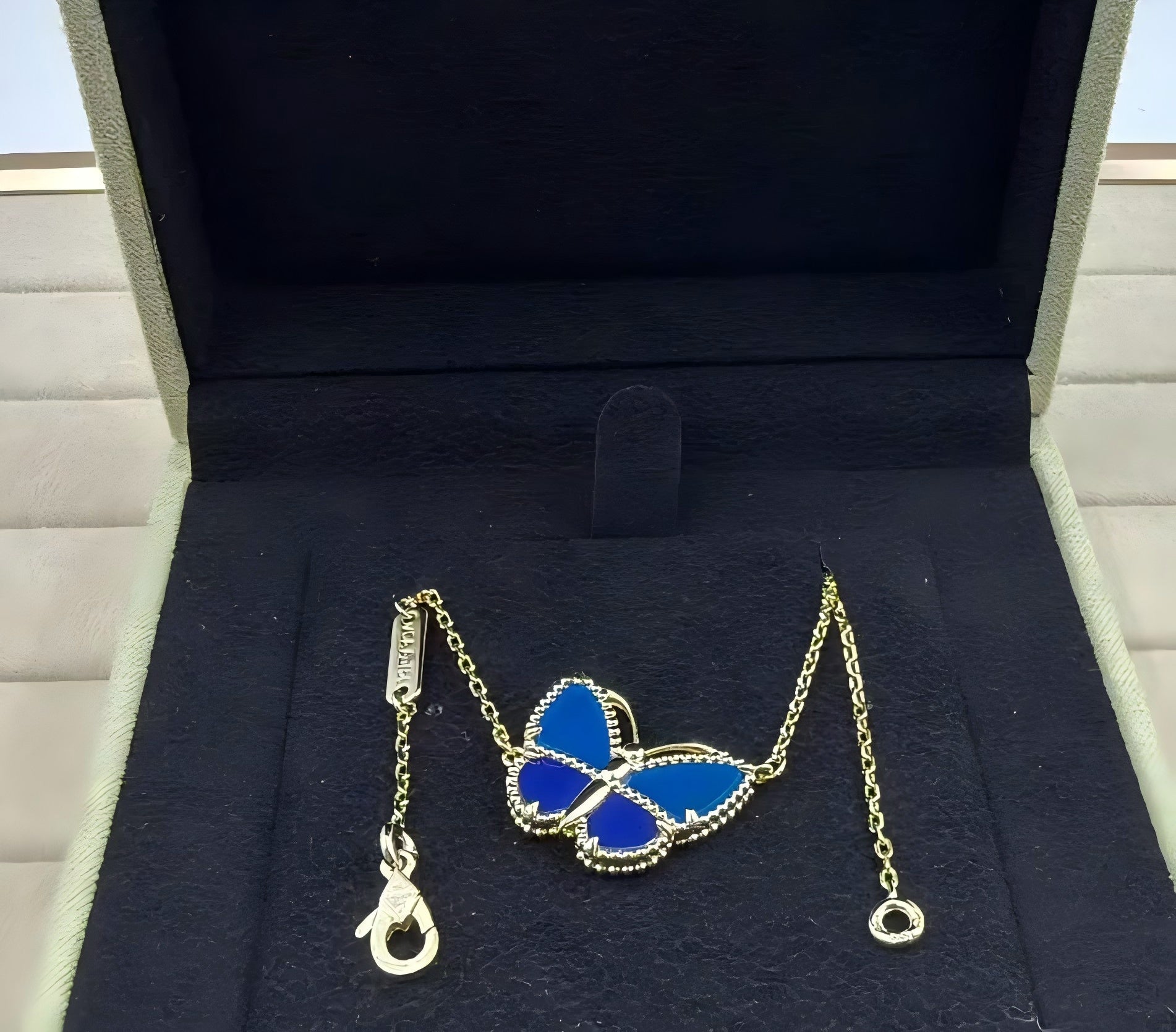 [Clover Jewelry] 2026 NEW LUCKY BUTTERFLY 1 MOTIFS NECKLACE
