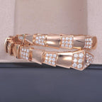 [Clover Jewelry]SERPENTI BRACELET PINK GOLD DIAMOND