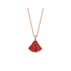 [Clover Jewelry]DREAM NECKLACE CARNELIAN 1 DIAMOND