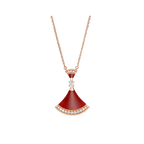 [Clover Jewelry]DREAM NECKLACE CARNELIAN DIAMOND