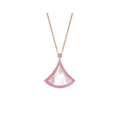 [Clover Jewelry]DREAM NECKLACE MOP DIAMOND PINK