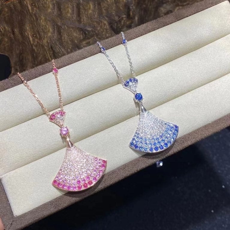 [Clover Jewelry]DREAM NECKLACE AGATE SILVER DIAMOND