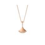 [Clover Jewelry]DREAM NECKLACE PINK GOLD DIAMOND