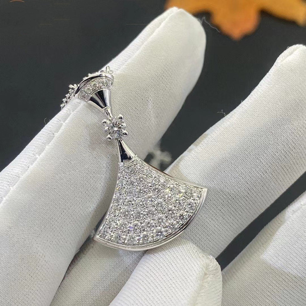 [Clover Jewelry]DREAM HALSKETTE SILBER VOLL DIAMANT