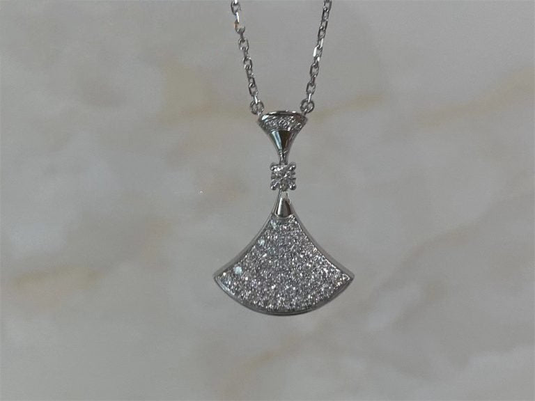 [Clover Jewelry]DREAM HALSKETTE SILBER VOLL DIAMANT