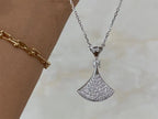 [Clover Jewelry]DREAM HALSKETTE SILBER VOLL DIAMANT