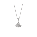 [Clover Jewelry]DREAM HALSKETTE SILBER VOLL DIAMANT