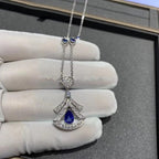 [Clover Jewelry]DREAM NECKLACE AGATE DIAMOND SILVER