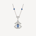 [Clover Jewelry]DREAM NECKLACE AGATE DIAMOND SILVER