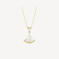 [Clover Jewelry]DREAM NECKLACE MOP GOLD DIAMOND