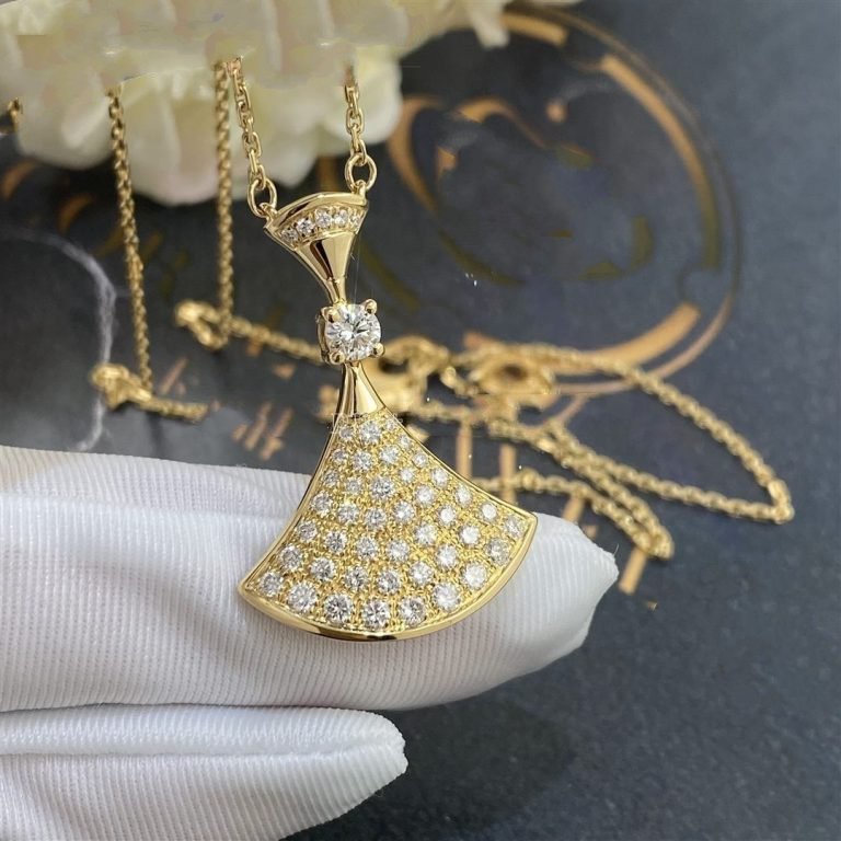 [Clover Jewelry]DREAM NECKLACE GOLD FULL DIAMOND