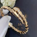 [Clover Jewelry]SERPENTI BRACELET DIAMONDS PINK GOLD