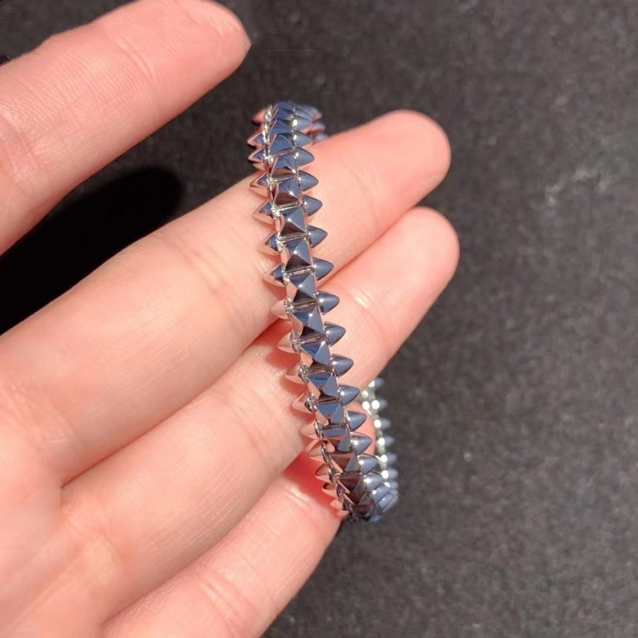 [Clover Jewelry]CLASH SILVER BRACELET