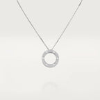 [Clover Jewelry]LOVE NECKLACE ADJUSTABLE SILVER