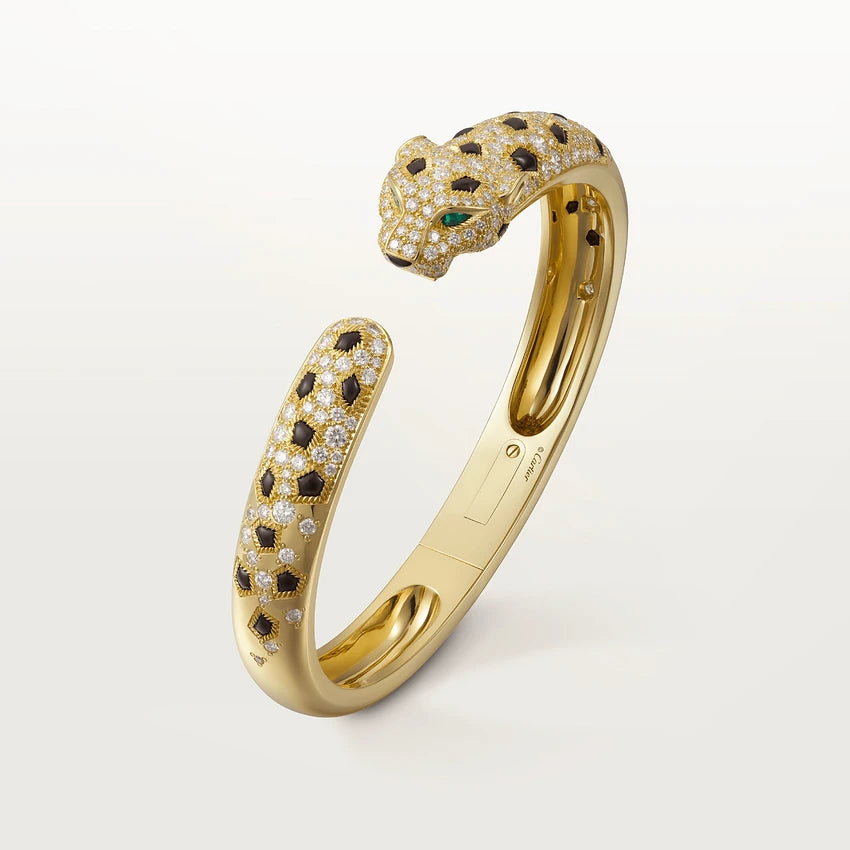 [Clover Jewelry]PANTHERE BIG BRACELET DIAMONDS