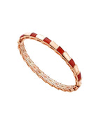 [Clover Jewelry]SERPENTI BRACELET PINK GOLD RUBELLITE