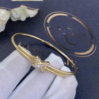 [Clover Jewelry]JEUX DE BRACELET GOLD DIAMONDS