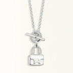[Clover Jewelry]POP H PEDANT SILVER NECKLACE