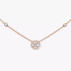 [Clover Jewelry]Diamond Necklace 0,20ct Brilliant Shape Joy