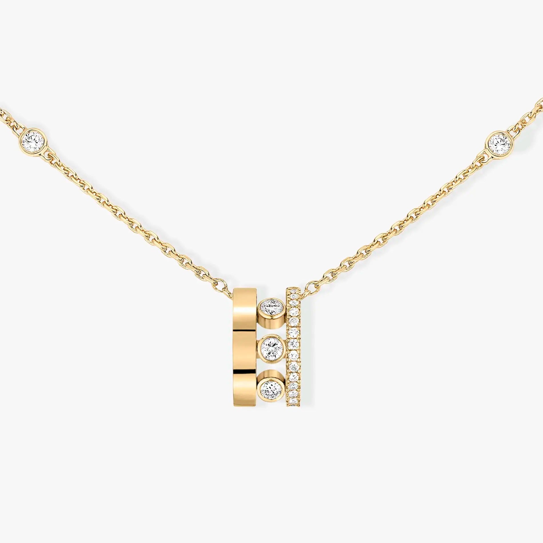 [Clover Jewelry]CHAIN MOVE ROMANE PEDAND NECKLACE
