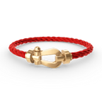 [Clover Jewelry]FORCE LARGE HORSESHOE NO DIAMOND BRACELET GOLD