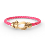[Clover Jewelry]FORCE LARGE HORSESHOE NO DIAMOND BRACELET GOLD