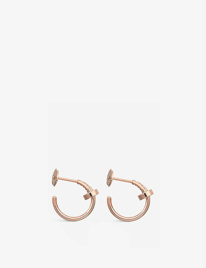 [Clover Jewelry]JUSTE EARRINGS PINK GOLD