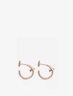 [Clover Jewelry]JUSTE EARRINGS PINK GOLD