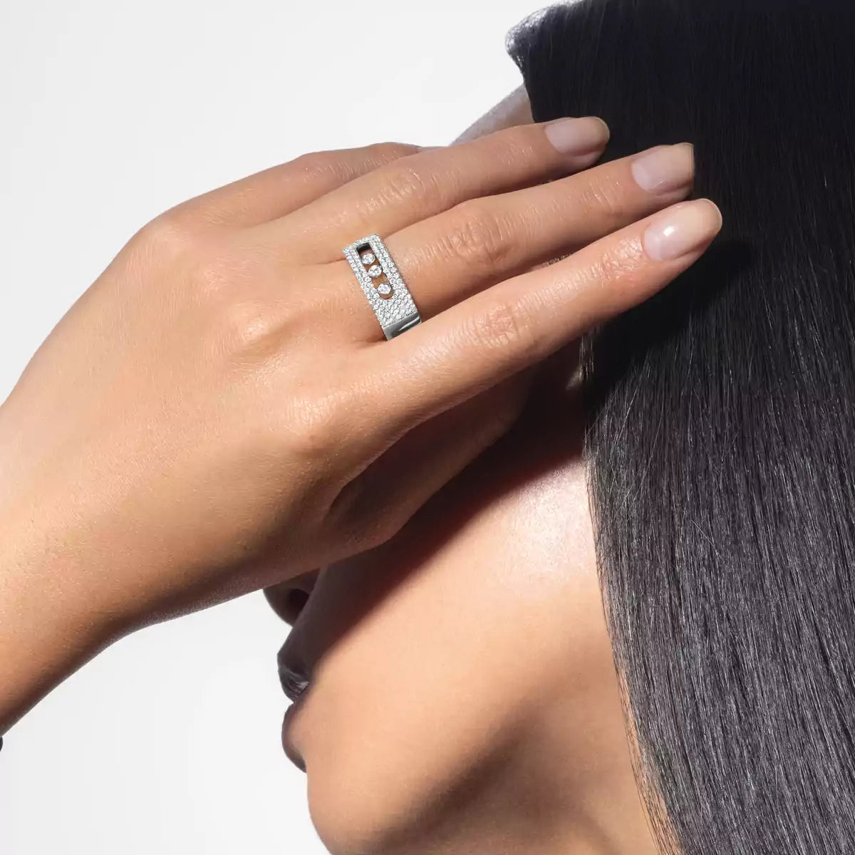 [Clover Jewelry] Move Noa Diamond Pave_ Ring