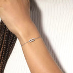 [Clover Jewelry]Move Uno Diamond Bracelet