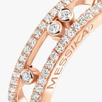 [Clover Jewelry] Baby Move Gold Diamond Pave_ Ring