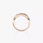 [Clover Jewelry] Baby Move Gold Diamond Pave_ Ring