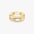 [Clover Jewelry] MoveGold Diamond Ring