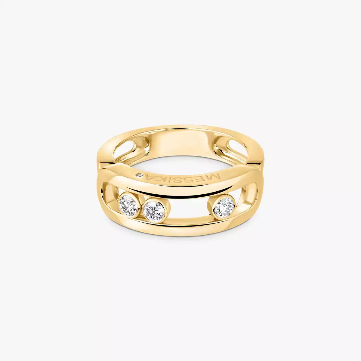 [Clover Jewelry] MoveGold Diamond Ring