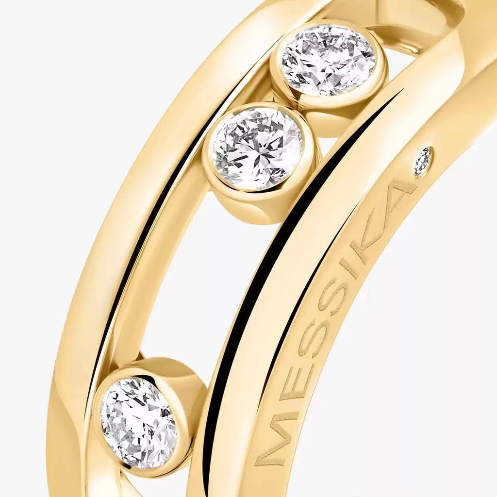 [Clover Jewelry] MoveGold Diamond Ring