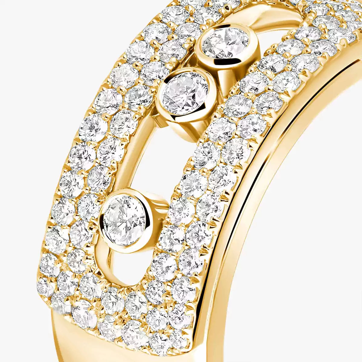 [Clover Jewelry] Move Noa Diamond Pave_ Ring
