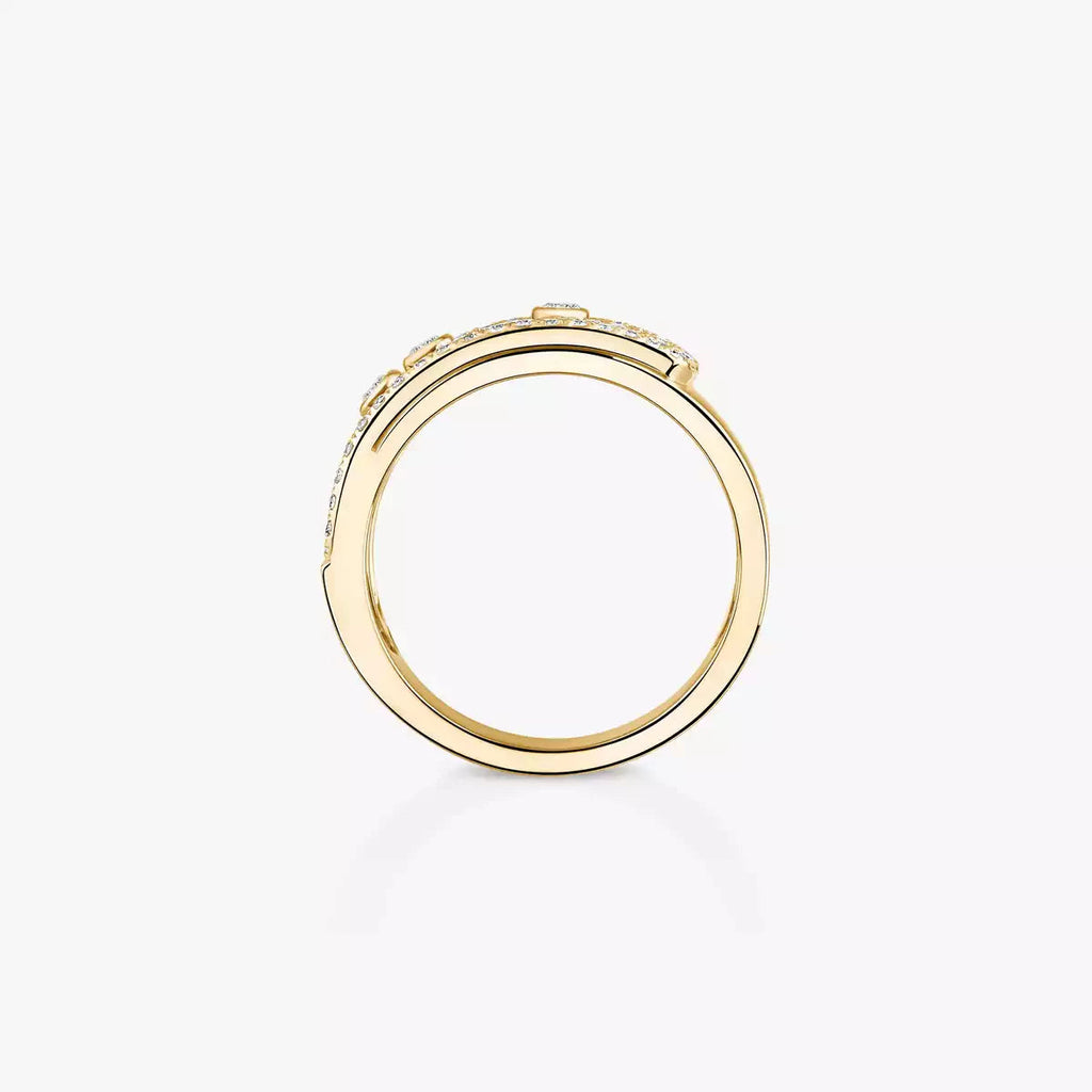 [Clover Jewelry] Move Noa Diamond Pave_ Ring