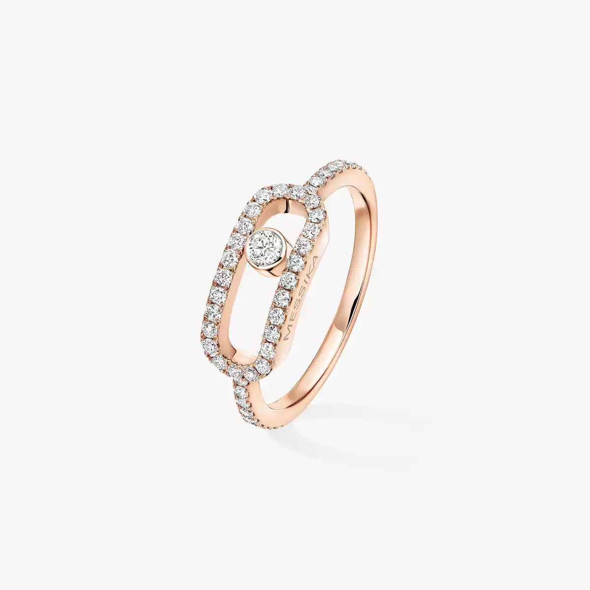 [Clover Jewelry]Move Uno Diamond Ring in Gold