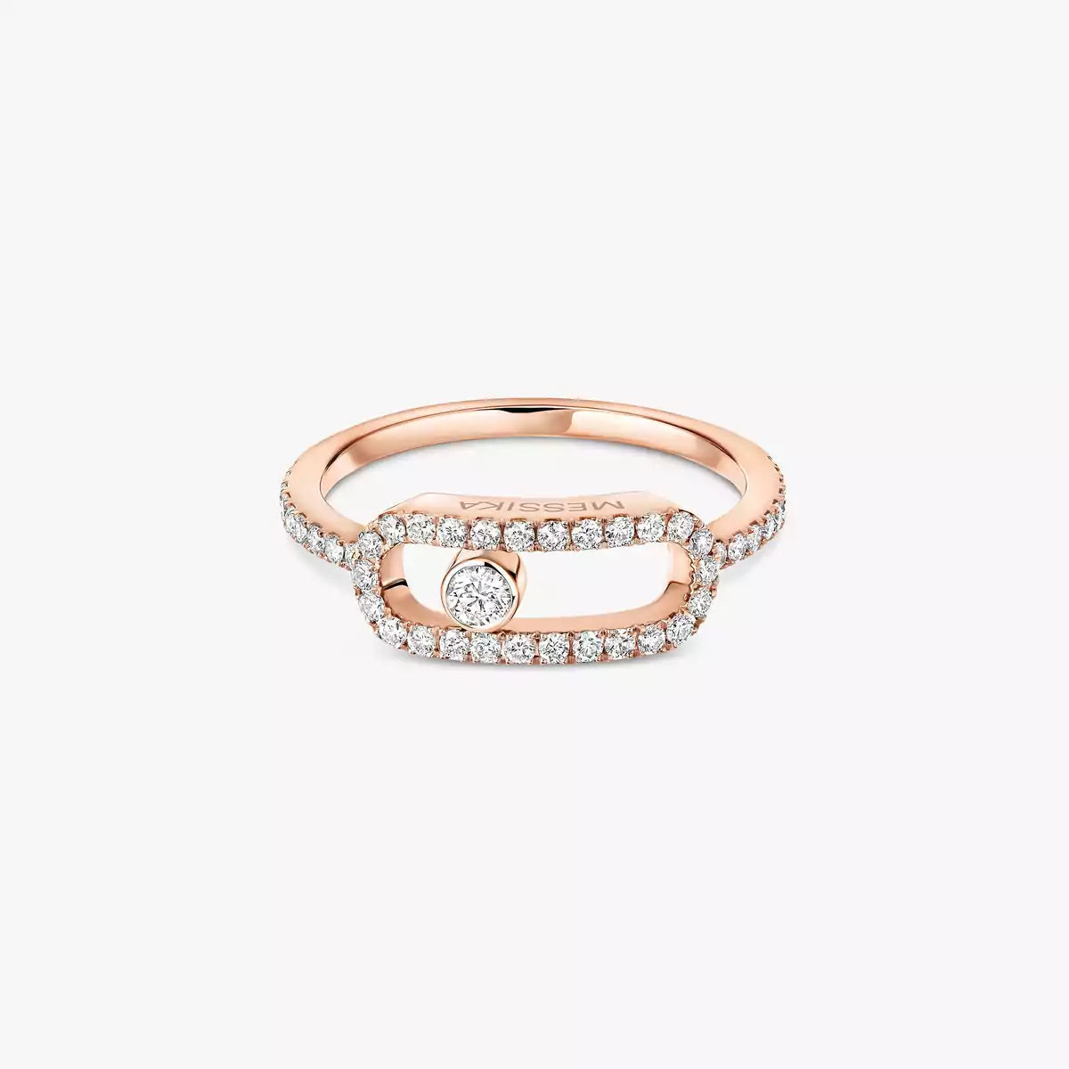 [Clover Jewelry]Move Uno Diamond Ring in Gold