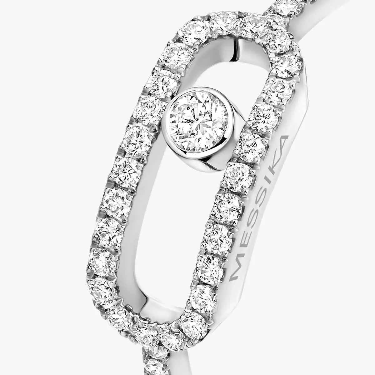 [Clover Jewelry]Move Uno Diamond Ring in Gold