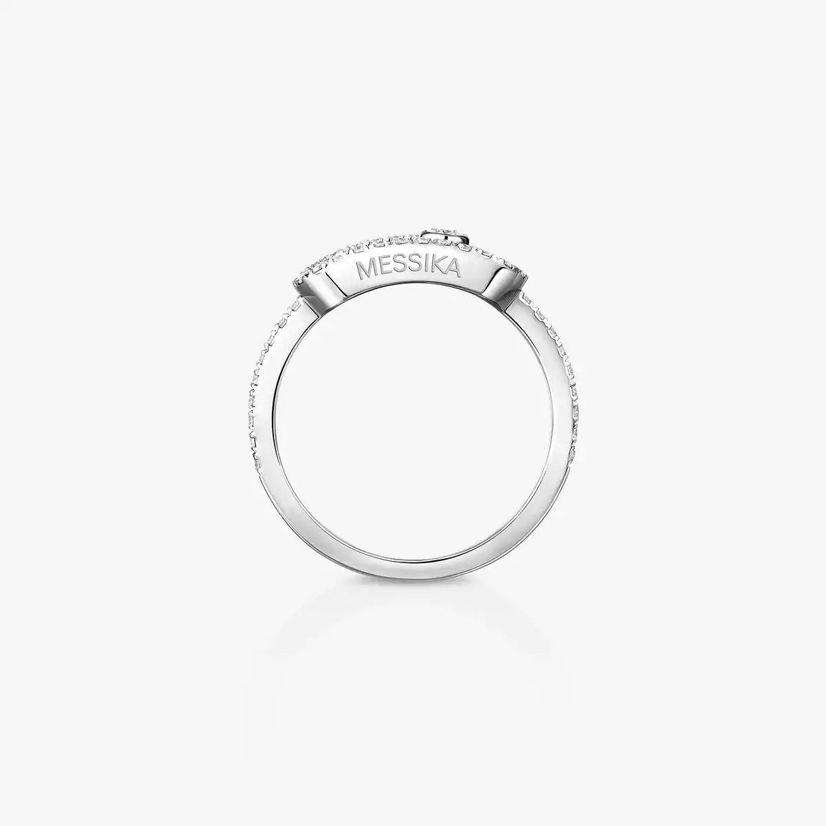 [Clover Jewelry]Move Uno Diamond Ring in Gold