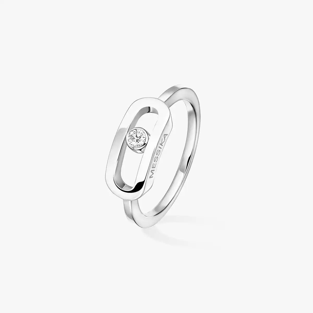 [Clover Jewelry]Move Uno Diamond Ring in Gold