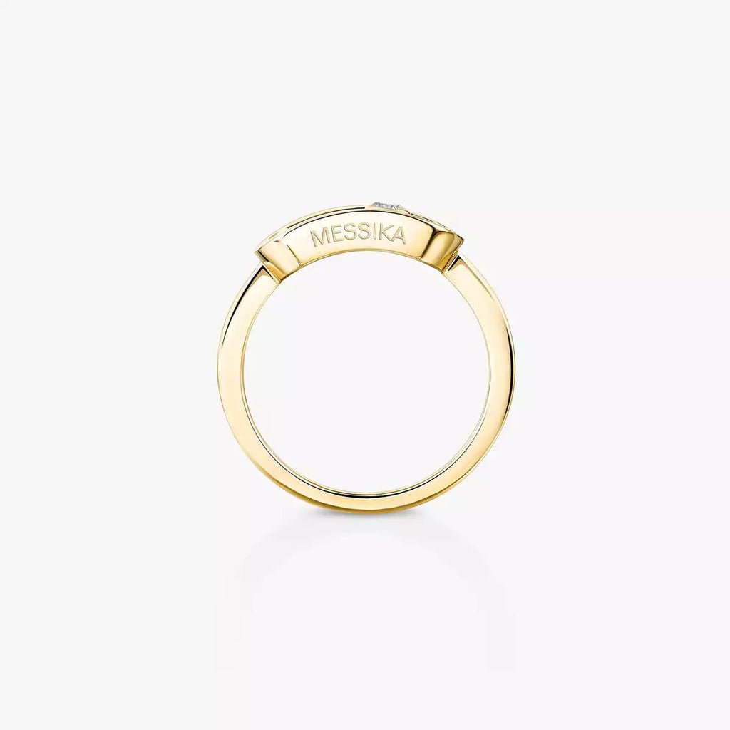 [Clover Jewelry]Move Uno Diamond Ring in Gold